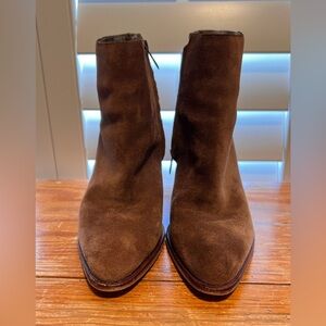 Sam Edelman Brown Suede Ankle Boots